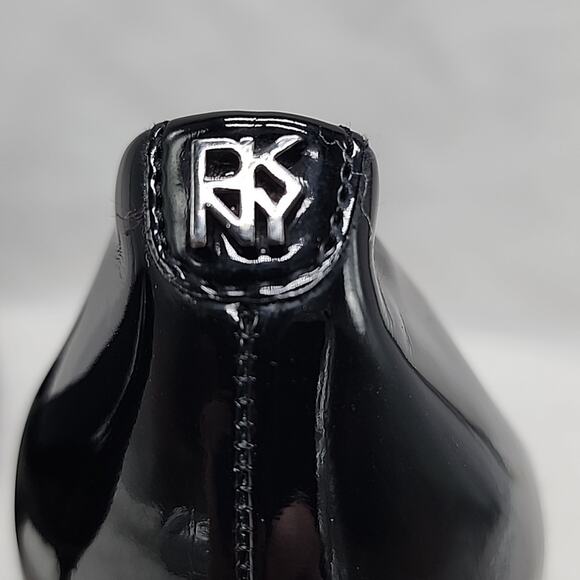 DKNY LEXIE POINTED TOE CLASSIC PUMP BLACK PATENT LEATHER LADIES SIZE 6 GUC - Picture 10 of 16